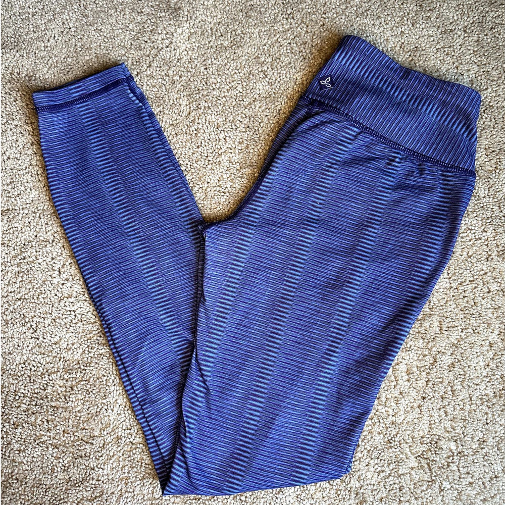 pRana Pull On High Waisted Stretch Athletic Yoga Leggings Purple Women's Size XS